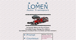 Desktop Screenshot of lomen.com